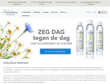 Tablet Screenshot of embryolisse-shop.nl